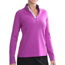 53%OFF 女子ゴルフジャケット ゼロ制限サマンサシャツ - ネック、長袖ジップ（女性用） Zero Restriction Samantha Shirt - Zip Neck Long Sleeve (For Women)画像